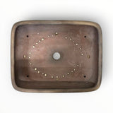 Bonsaischaal, rechthoek beige, 66 x 53 x 14 cm (40917)