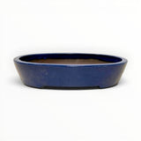 Bonsaischaal, ovaal blauw, 47 x 37 x 9 cm (40767)