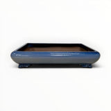 Bonsaischaal, rechthoek blauw, 50,5 x 39 x 10 cm (40768)