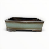 Bonsaischaal, rechthoek groen, 44 x 36 x 11,5 cm (40770)