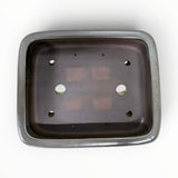 Bonsaischaal, rechthoek groen, 44 x 36 x 11,5 cm (40770)