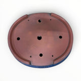 Bonsaischaal, ovaal blauw, 48 x 41 x 11,5 cm (40765)