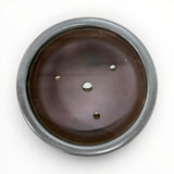 Bonsaischaal, rond groen, 37 x 11 cm (40764)
