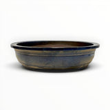 Bonsaischaal, ovaal blauw-beige, 61 x 50 x 14 cm (40911)