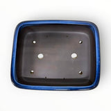 Bonsaischaal, rechthoek blauw, 49 x 40 x 12 cm (40769)
