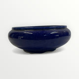 Bonsaischaal, rond blauw, 17 x 6 cm