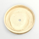 Bonsaischaal, rond beige, 24 x 8 cm