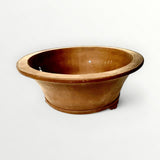 Bonsaischaal, rond bruin, 49 x 21 cm