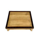 Bonsaitafel ‘Kuro-Edge’ – handgemaakt van oud eiken