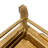 Bonsaitafel ‘Kuro-Edge’ – handgemaakt van oud eiken