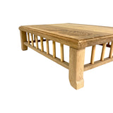 Bonsaitafel ‘Shirotake’ | Oud eiken, handgemaakt