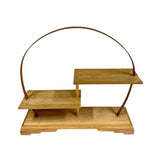 Bonsai Display ‘Enso’ | Rond frame, oud eiken, handgemaakt