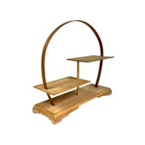 Bonsai Display ‘Enso’ | Rond frame, oud eiken, handgemaakt