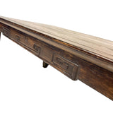 Bonsai Tafel ‘Chūrin’ | Gelakt donkerbruin hout | Chinese stijl