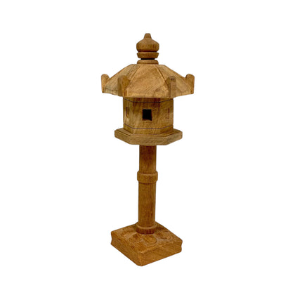 Japanse Lantaarn ‘Kasuga’ | Hout | 27 cm