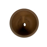 Bonsaischaal, cascade rond bruin, 16,5 x 12 cm